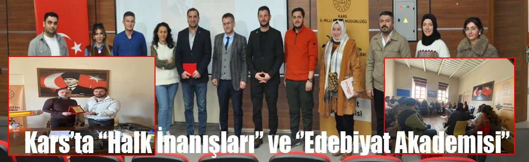 Şehir Kültür Akademisi’nde “Halk İnanışları” ve Edebiyat Akademisi Etkinlikleri Gerçekleşti