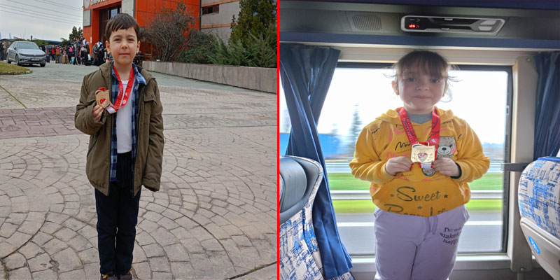 Karslı Minik Sporculardan Büyük Başarı! Altın Madalya ile Döndüler
