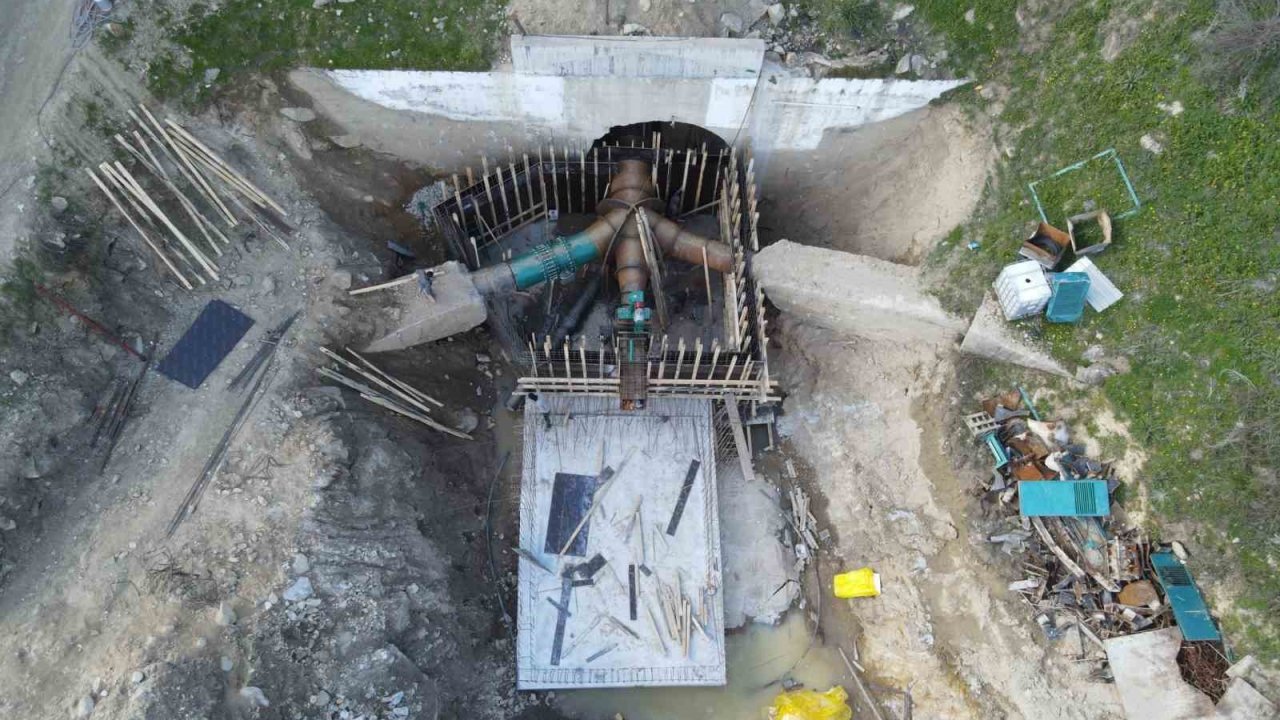 Yaylakavak Barajı’nda bakım ve onarım çalışması