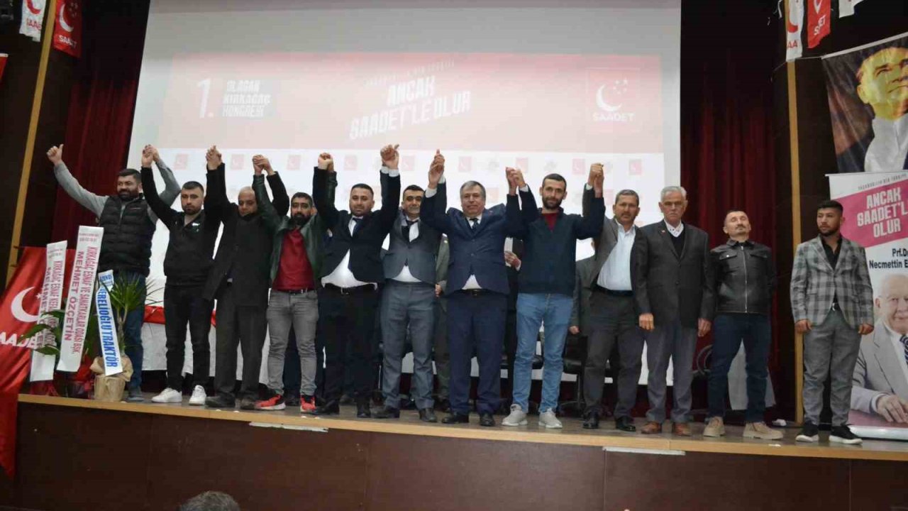 Kırkağaç Saadet Partisi’nde yeni Başkan Mehmet Abokan