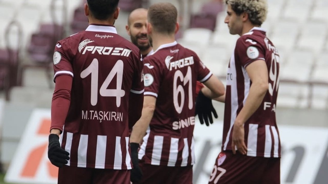 Elazığspor’un 8 maçlık yenilmezlik serisi sona erdi