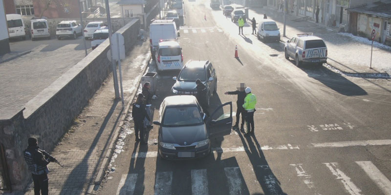 Kars Emniyet Müdürlüğü’nden ''Şok'' uygulama!