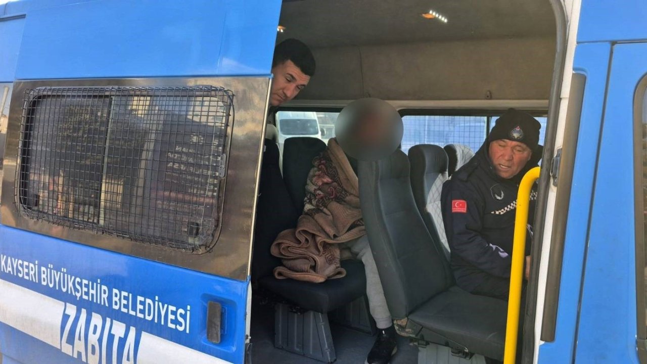 Kayseri’de evsizlere şefkat eli