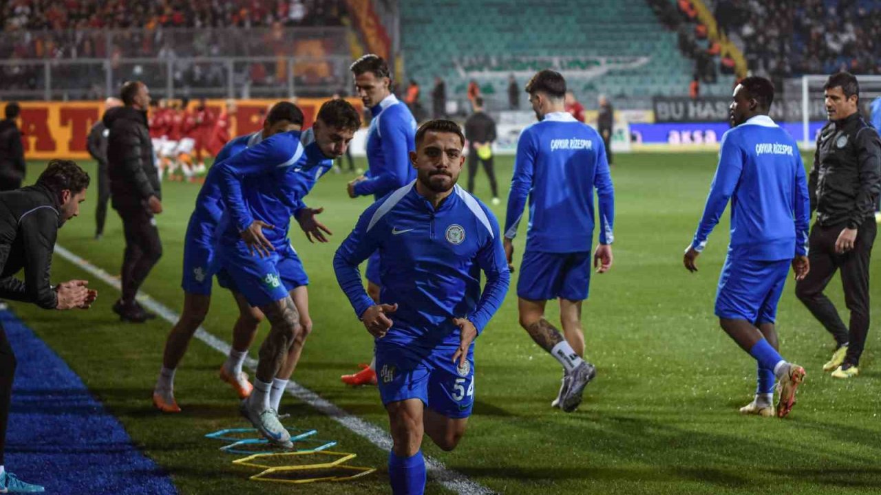 Trendyol Süper Lig: Çaykur Rizespor: 0 - Galatasaray: 0 (Maç devam ediyor)