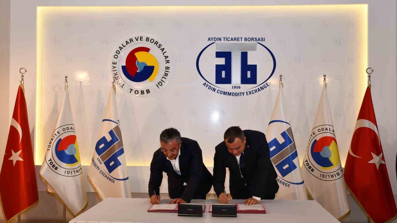 Aydın’da ‘Kardeş Borsa’ için imzalar atıldı