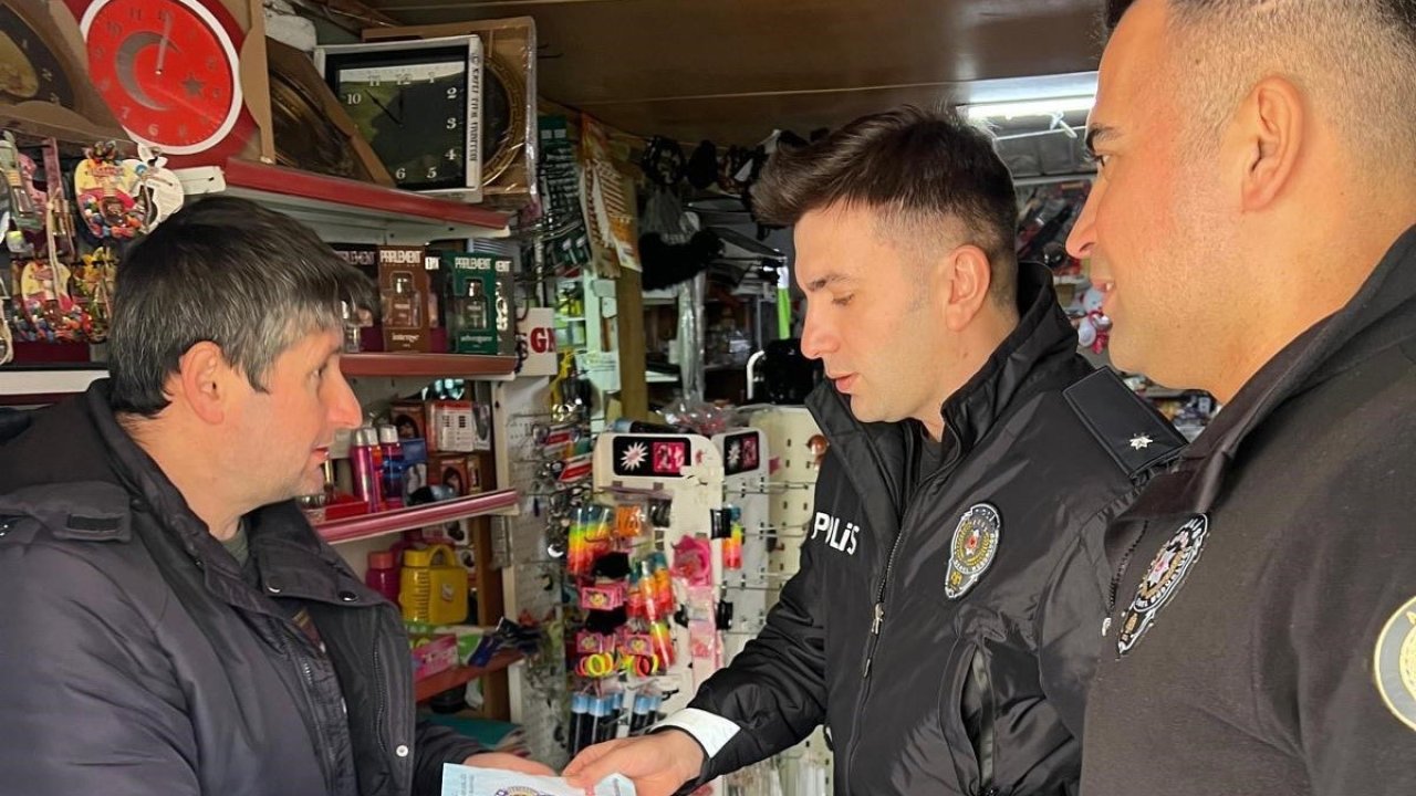 Ardahan’da polis; KADES, güvenli internet ve dolandırıcılık bilgilendirmesi yaptı