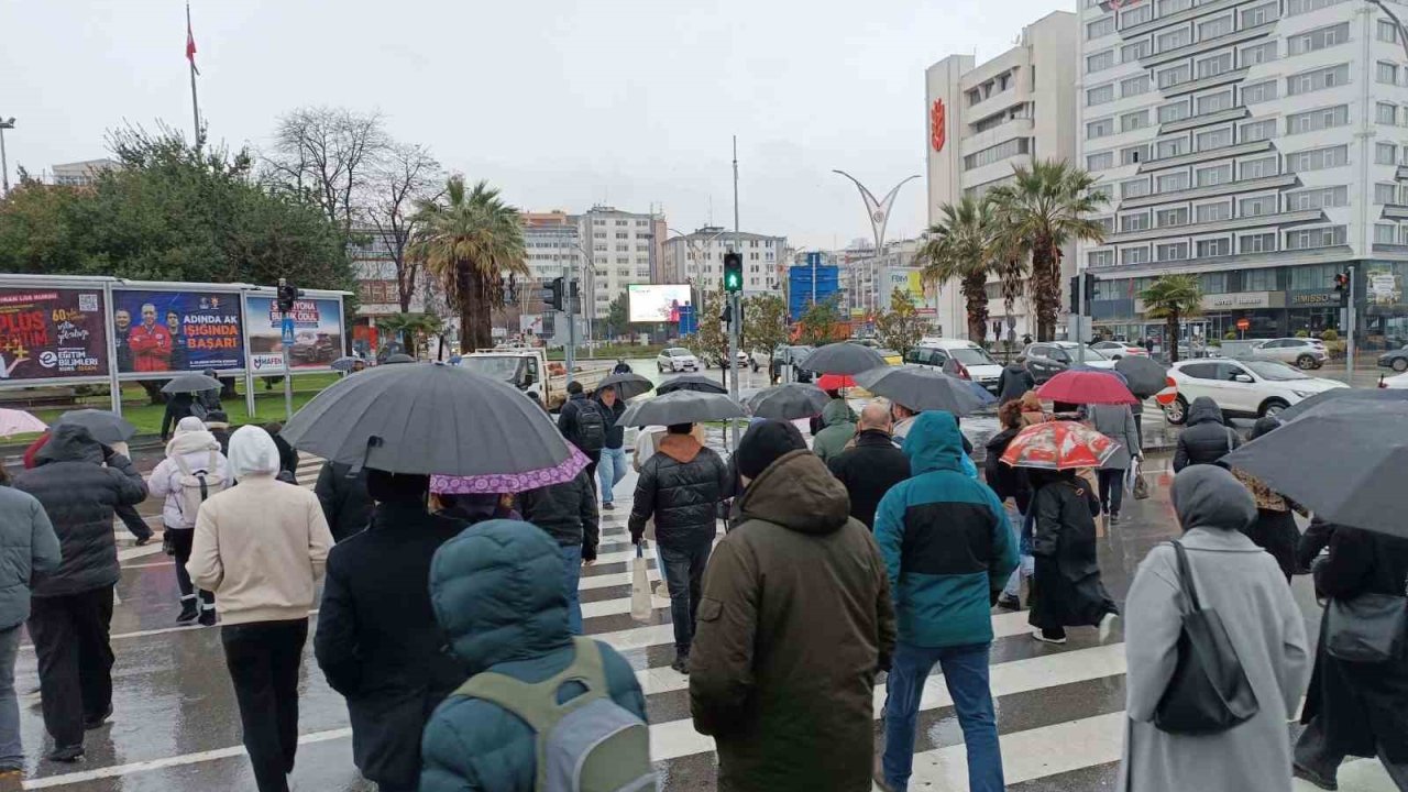 Samsun, en çok yağış alan 6. il oldu