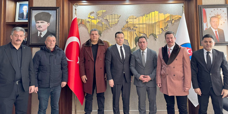 Belediye'ye Önemli Ziyaret! Kürşat yılmaz Kars'ta