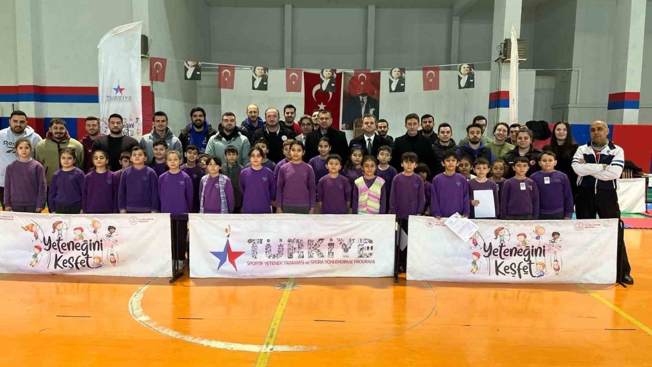 Ergene’de öğrencilere yetenek taraması yapıldı