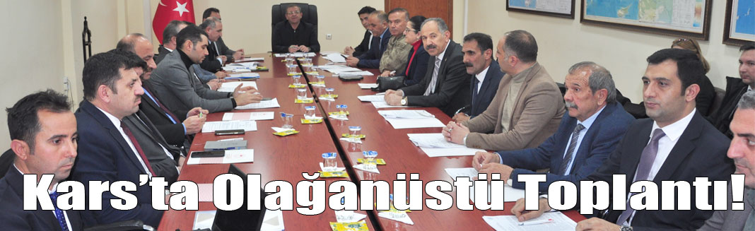 Kars’ta Hayvanları Koruma Kurulu, Vali Ziya Polat başkanlığında olağanüstü toplandı.