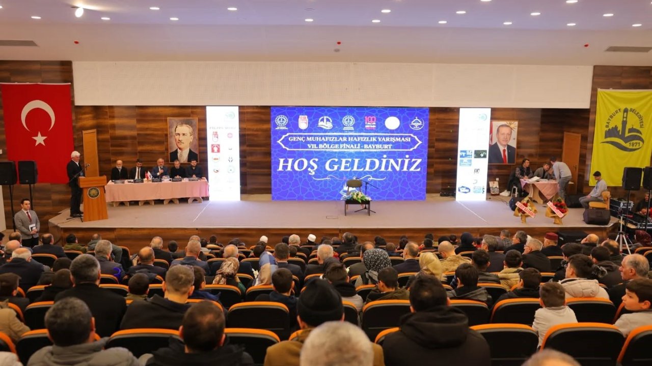 ‘Genç Muhafızlar Hafızlık Yarışması’ finali Bayburt’ta yapıldı