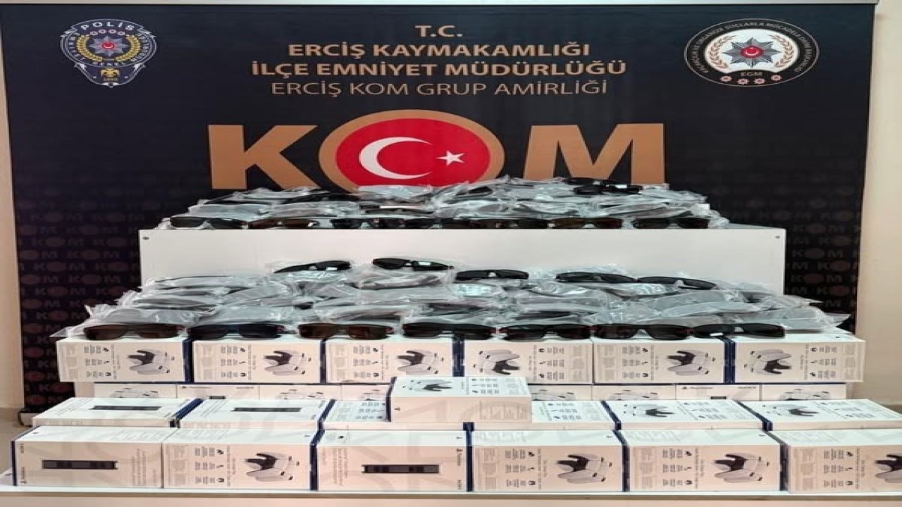 Erciş’te kaçakçılık operasyonu