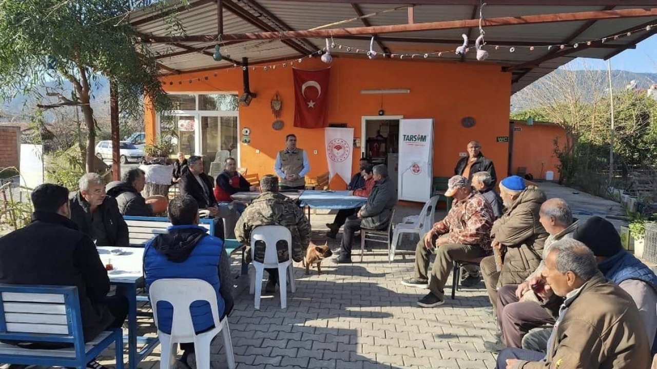 Köyceğiz’de üreticiler bilgilendirildi
