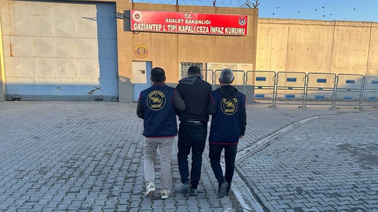 Gaziantep’te 16 suç kaydı ve kesinleşmiş cezası bulunan firari yakalandı