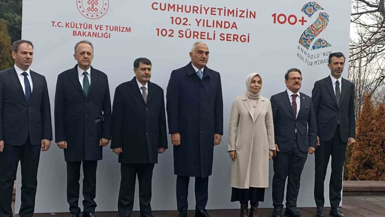 Ankara’da ’100+2 Süreli Müze Sergileri Projesi’nin lansman töreni düzenlendi