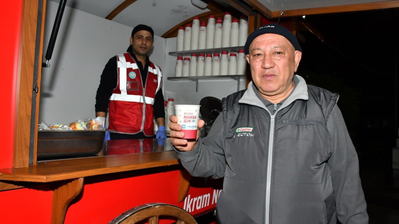 Sabah çorbaları Manisa Büyükşehir Belediyesinden