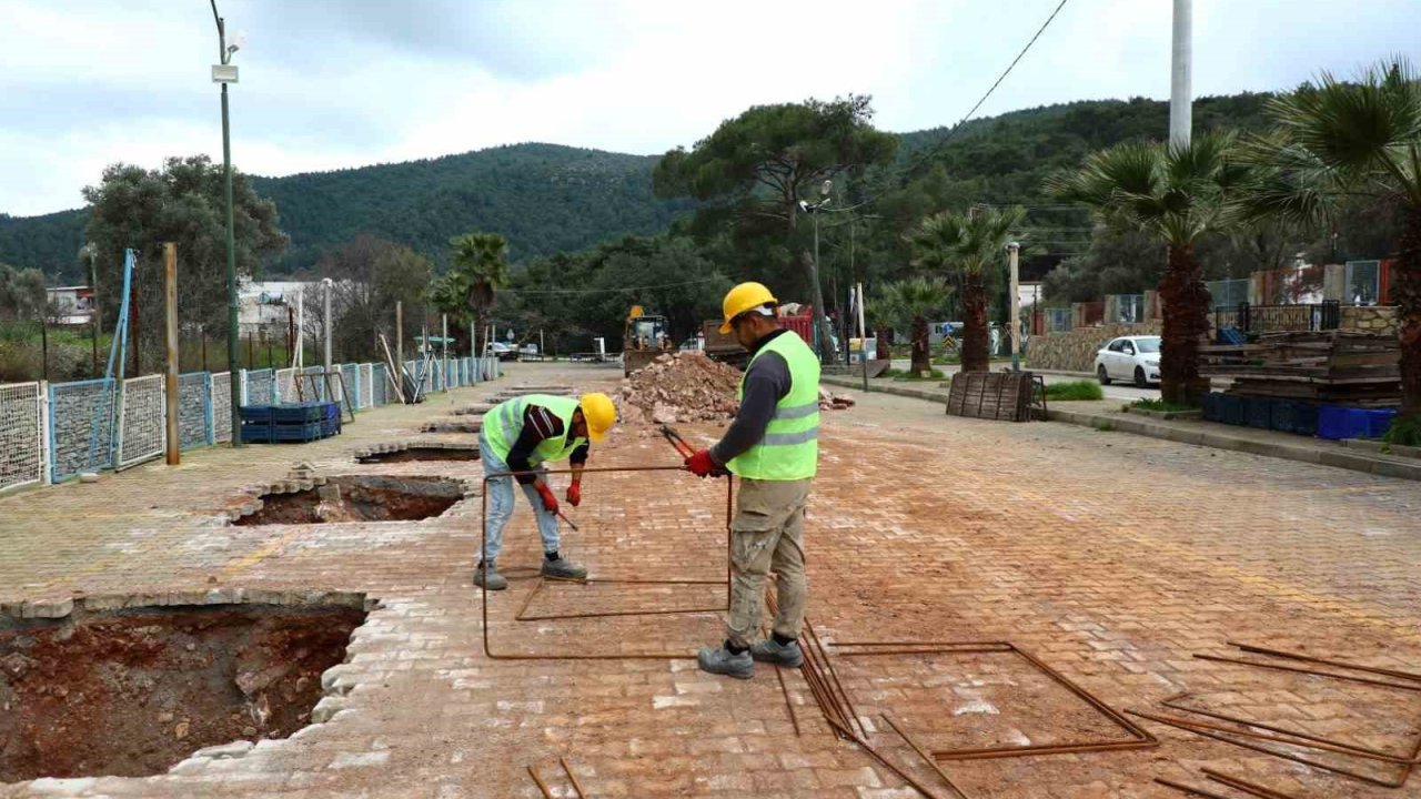 Kızılağaç Pazar Yeri çalışmasının ilk etabı tamamlandı