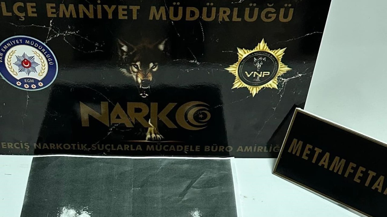 Erciş’te uyuşturucu madde operasyonu
