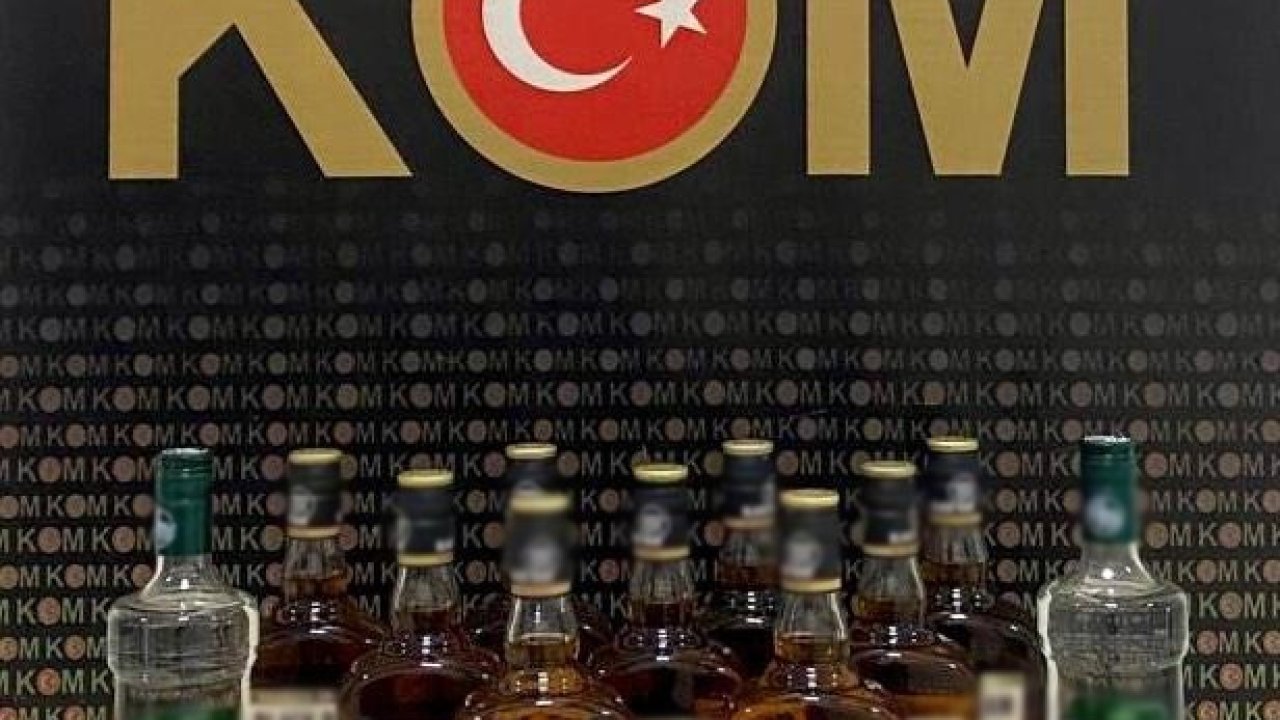 Kars’ta sahte içki operasyonu