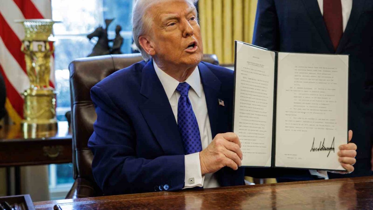 Beyaz Saray’dan Trump’ın ilk ayına ilişkin rapor