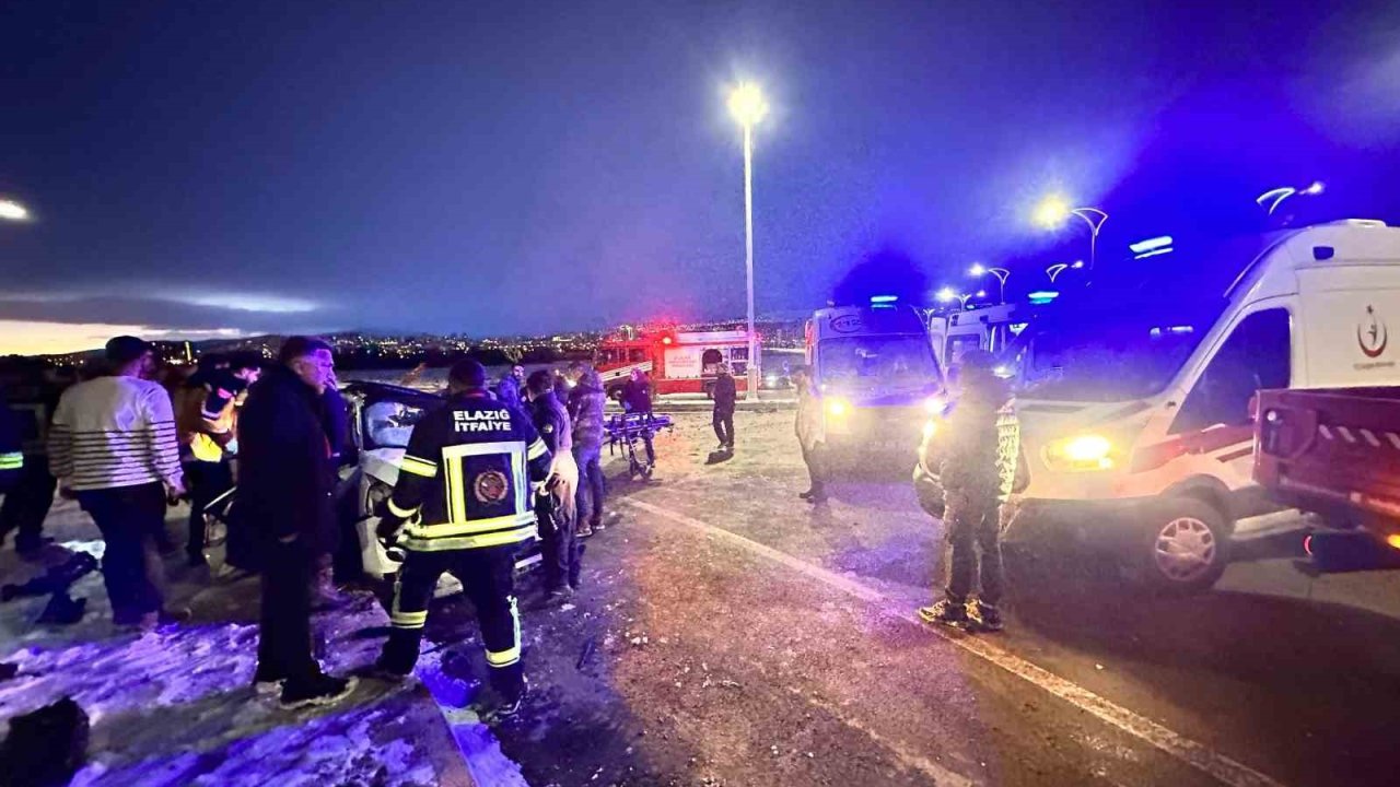 Elazığ’daki kazada yaralanan kadın hayatını kaybetti