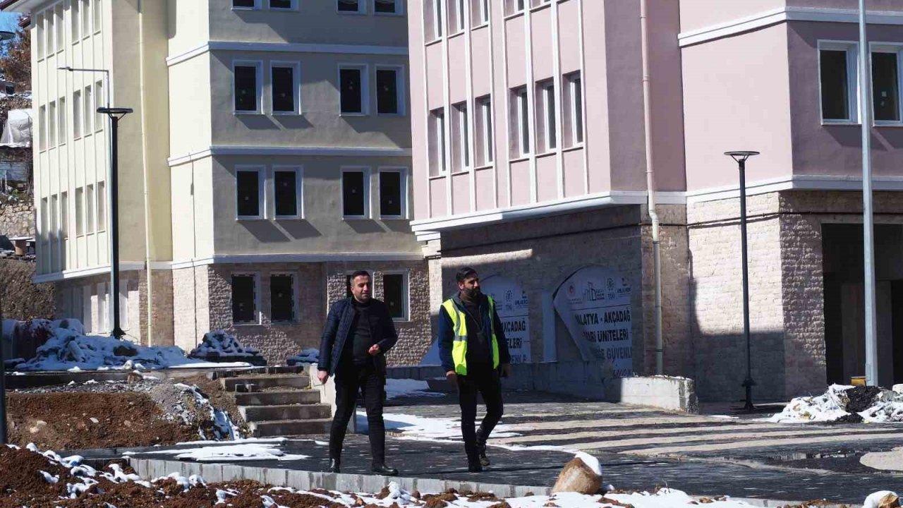 Malatya Akçadağ yeni çarşısına kavuşuyor