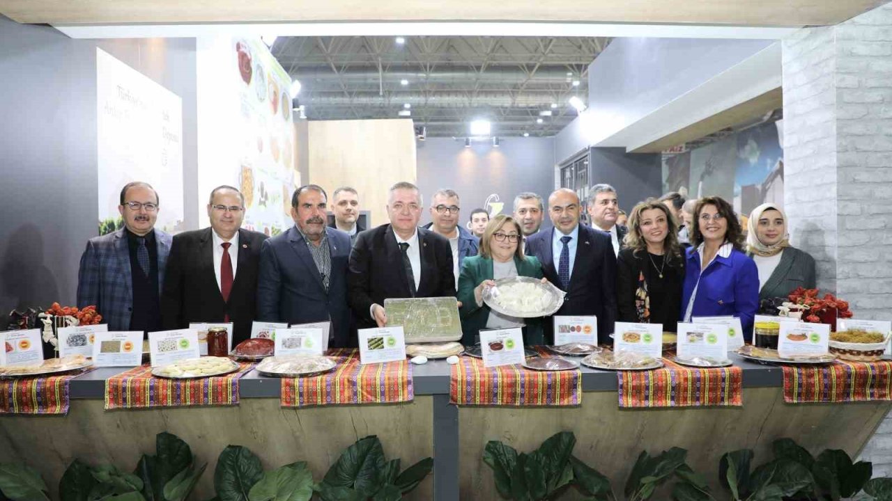 GTB, Gaziantep’in coğrafi işaretli lezzetlerini fuarın kalbine taşıdı