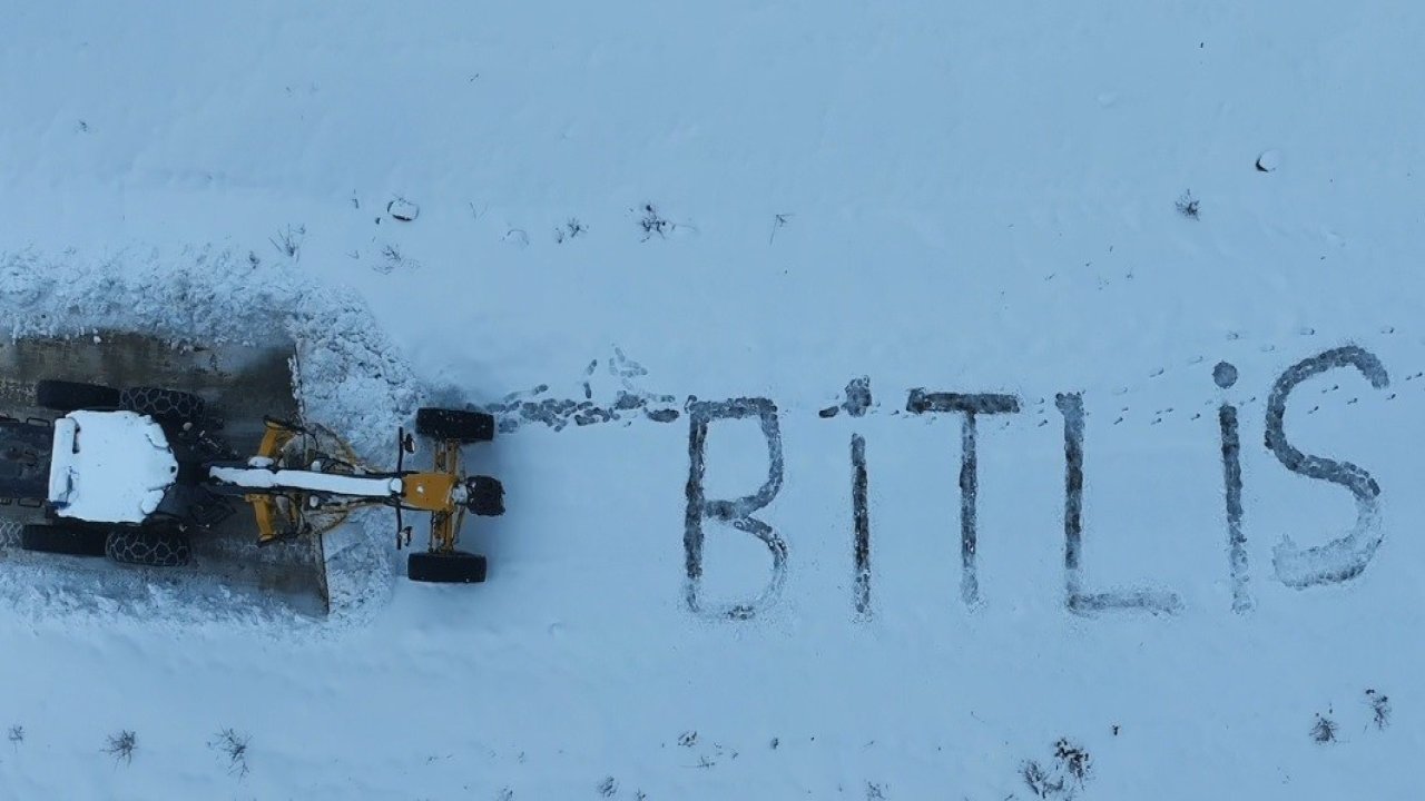 Bitlis’te 306 köy yolu ulaşıma kapandı