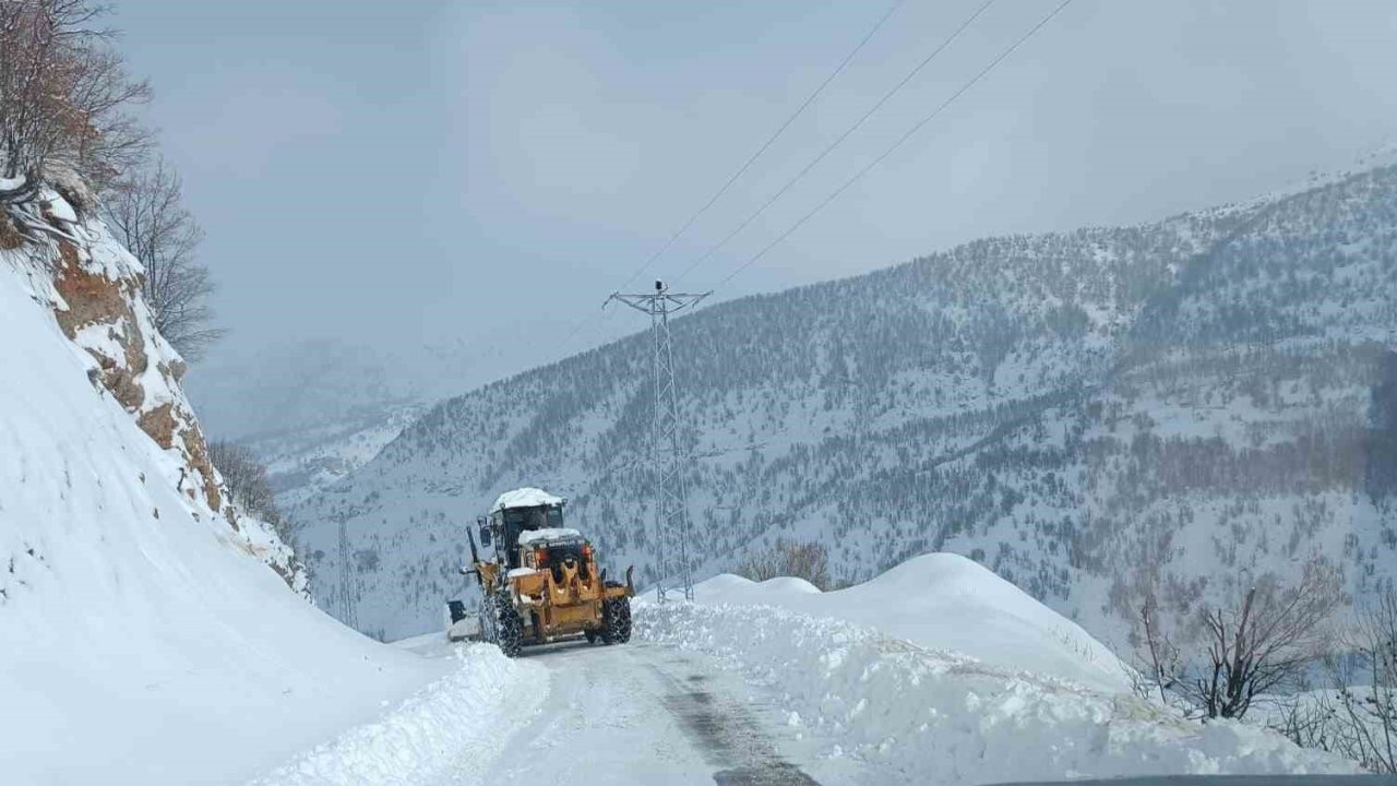 Siirt’te 99 köy yolu kapandı