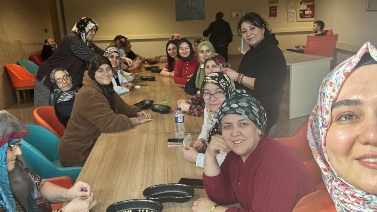 Palyatif servisindeki hasta ve yakınlarına tasarım etkinliği