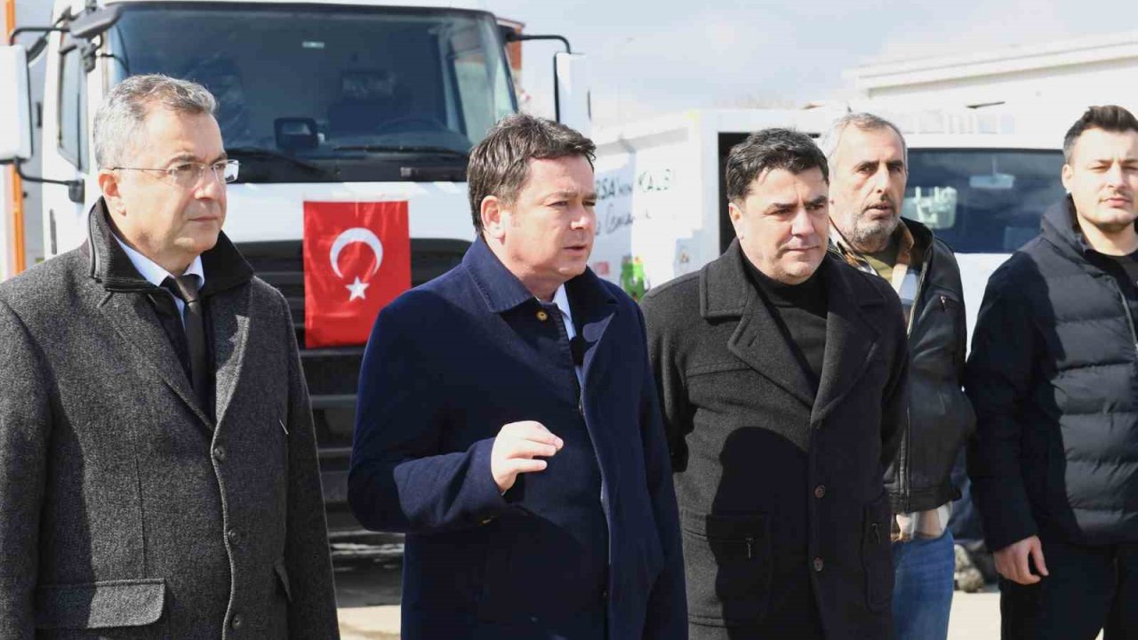 Osmangazi’nin temizlik filosuna 17 araç eklendi