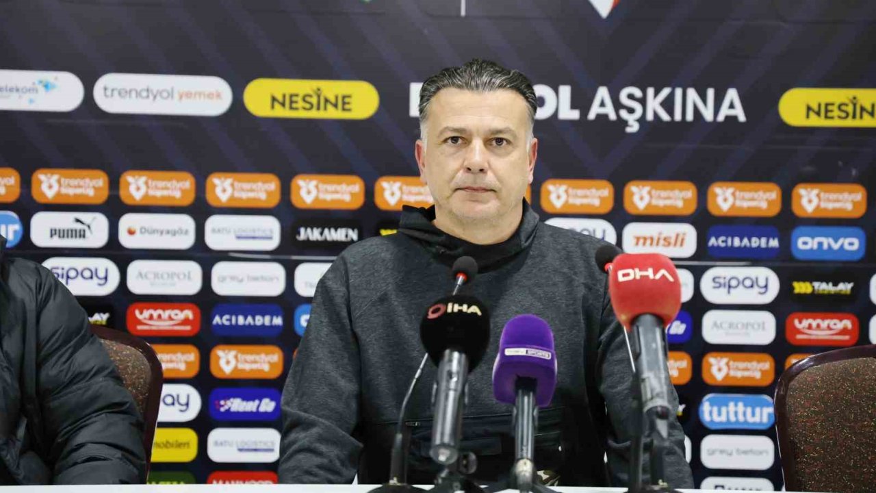 Murat Şahin: "İki taraf adına da final niteliğinde bir maçtı"