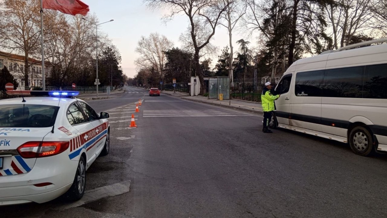 Kırklareli’nde trafik denetimi: 431 sürücüye işlem yapıldı