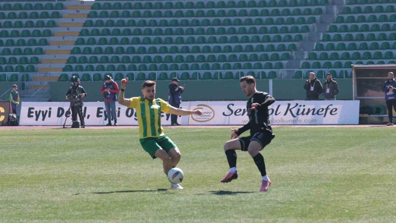 Trendyol 1. Lig: Şanlıurfaspor: 0 - Kocaelispor: 0