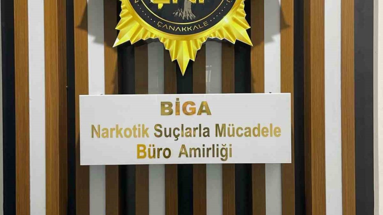 Çanakkale’de uyuşturucu operasyonuna 4 tutuklama