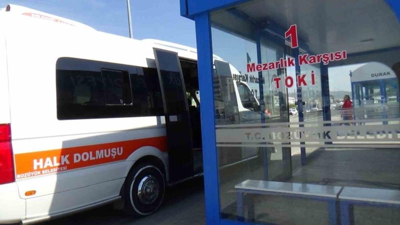Bozüyük’te dolmuş ücretlerine zam