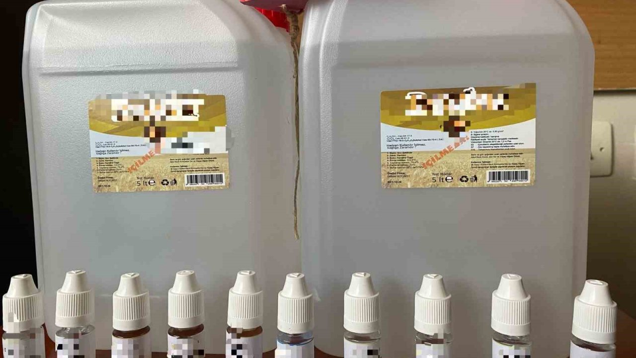 Kırıkkale’de 10 litre kaçak etil alkol ele geçirildi