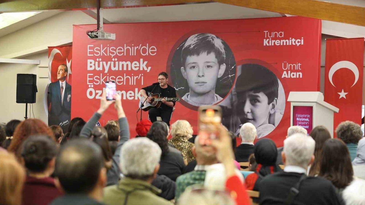 Ümit Alan ve Tuna Kiremitçi Eskişehirlilerle buluştu