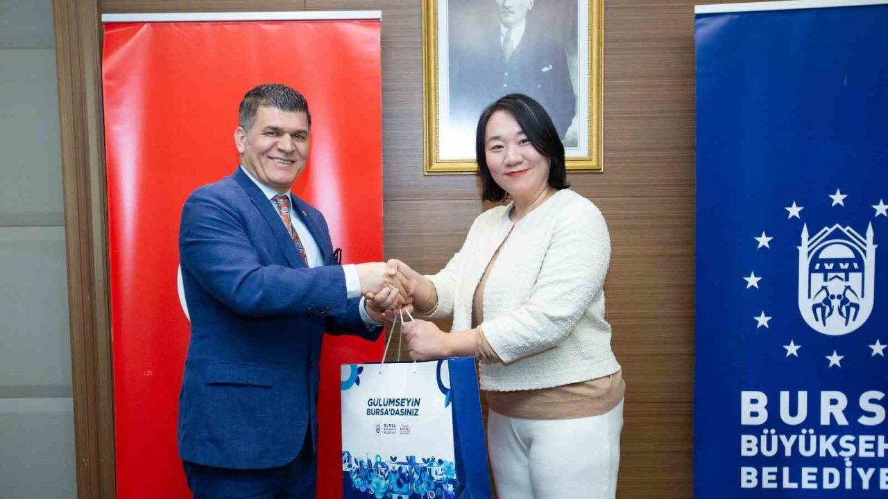 Çinli genç girişimcilerden Bursa Büyükşehir’e ziyaret