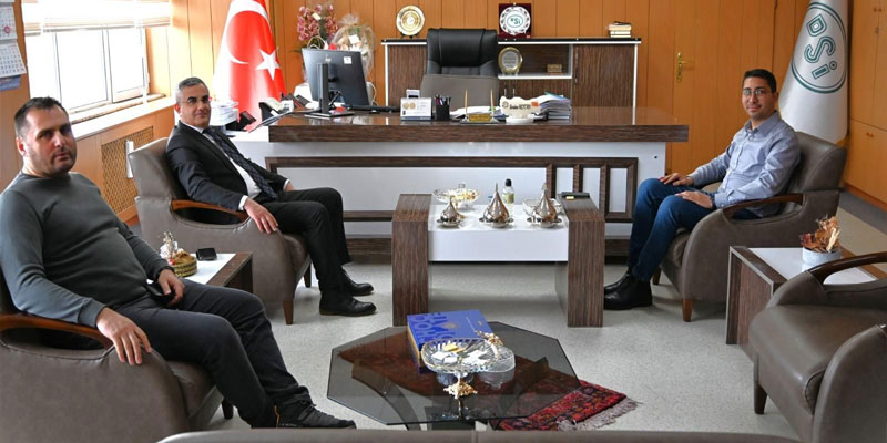 Başkan Çamlıyurt, DSİ Bölge Müdürü Serdar Kotan’ı Ziyaret etti