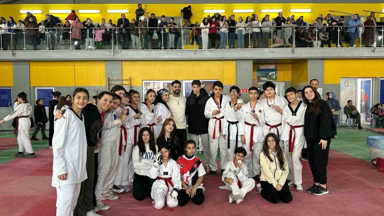 Yıldızlar Kayseri Şampiyonası’nda 12 madalya