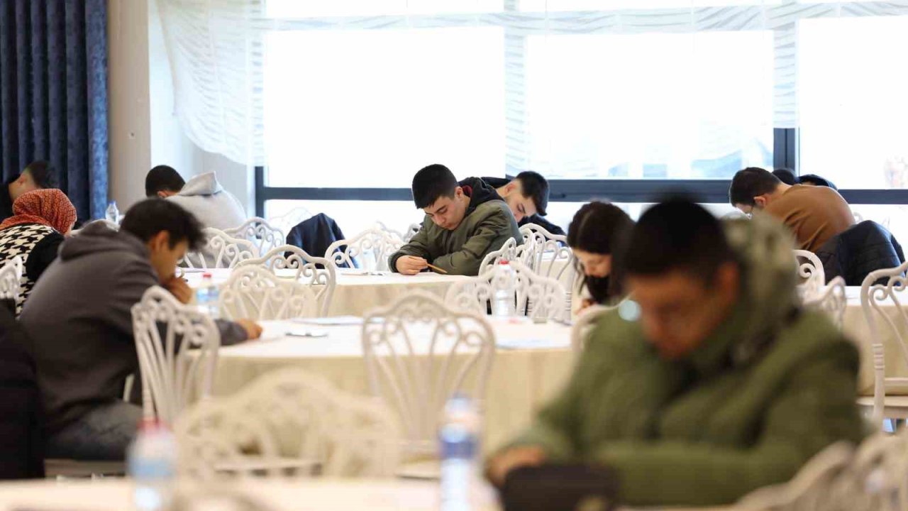 Merkezefendi’de 2 günlük deneme sınavları tamamlandı