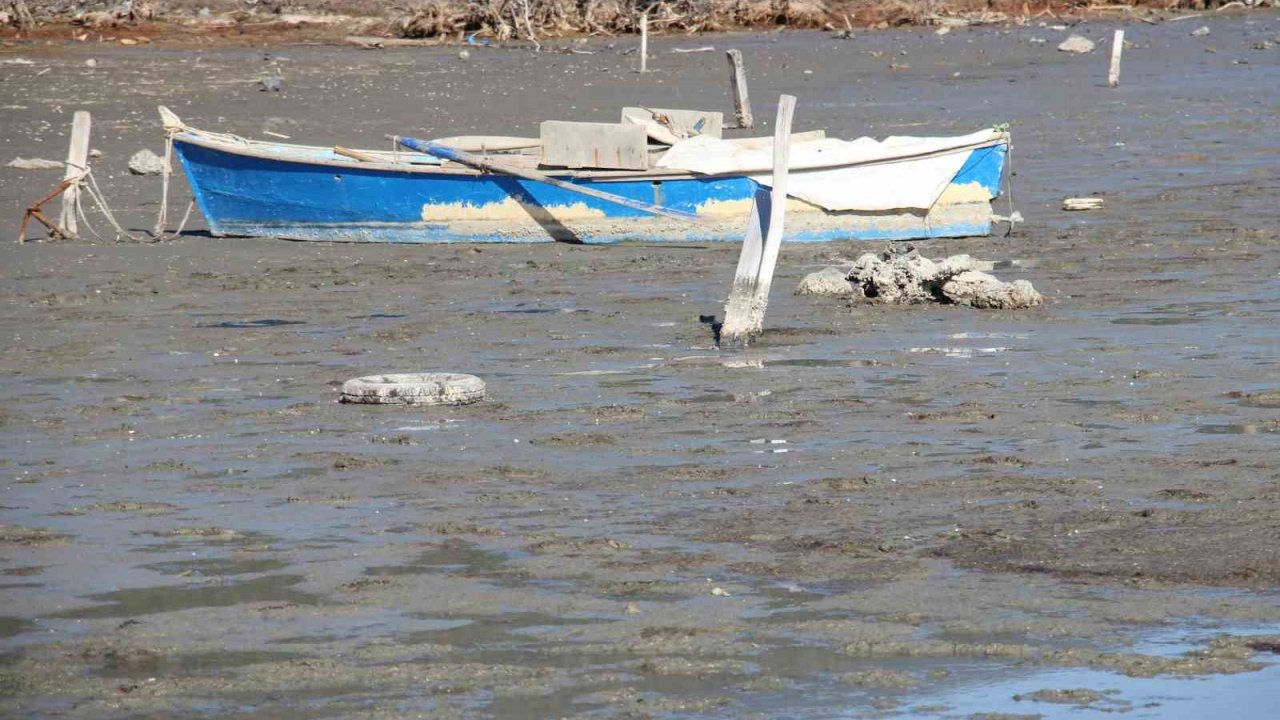 Karina’da deniz 30 metre çekildi