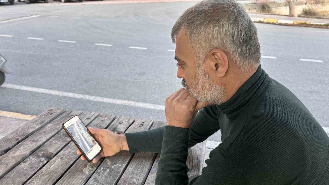 Değirmende Şelalesi soğuk havanın etkisiyle kısmen dondu