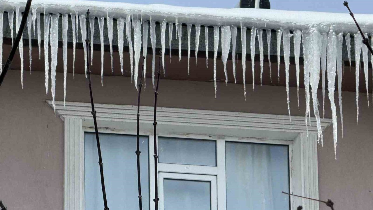 Ağrı’da dondurucu soğuklar etkisini sürdürüyor