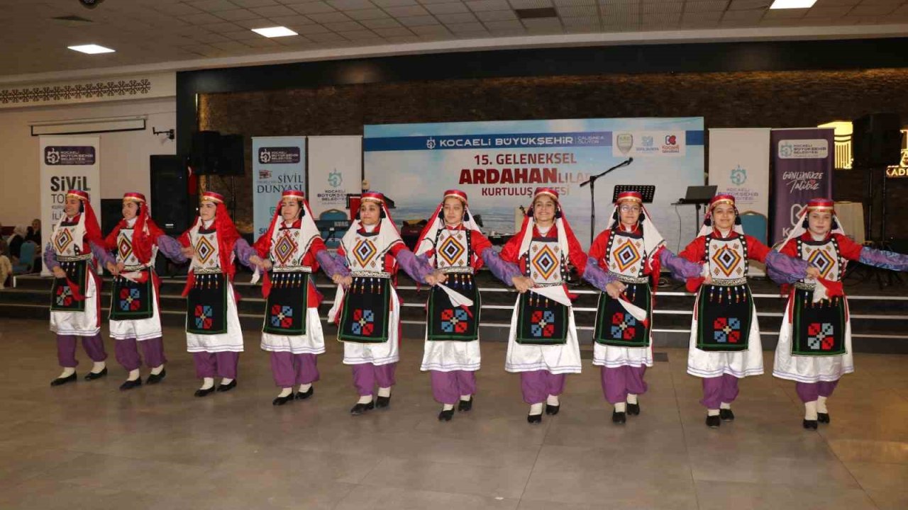 Ardahan’ın kurtuluşu Kocaeli’de coşkuyla kutlandı