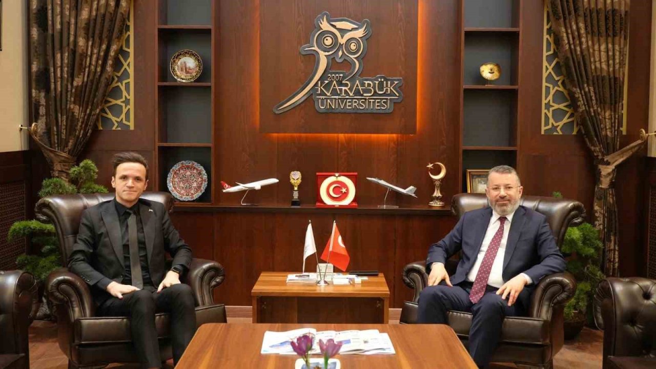 Savcı Yılmaz, Rektör Kırışık ile görüştü