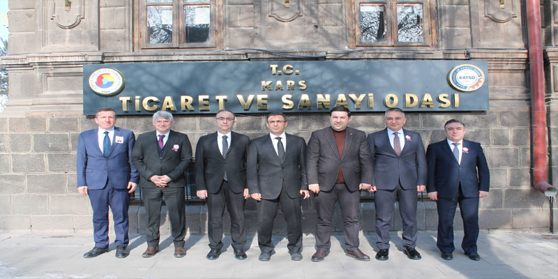 Kars Ticaret ve Sanayi Odası’na Vergi Haftası Ziyareti