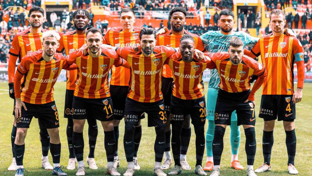 Kayserispor’un iç saha karnesi