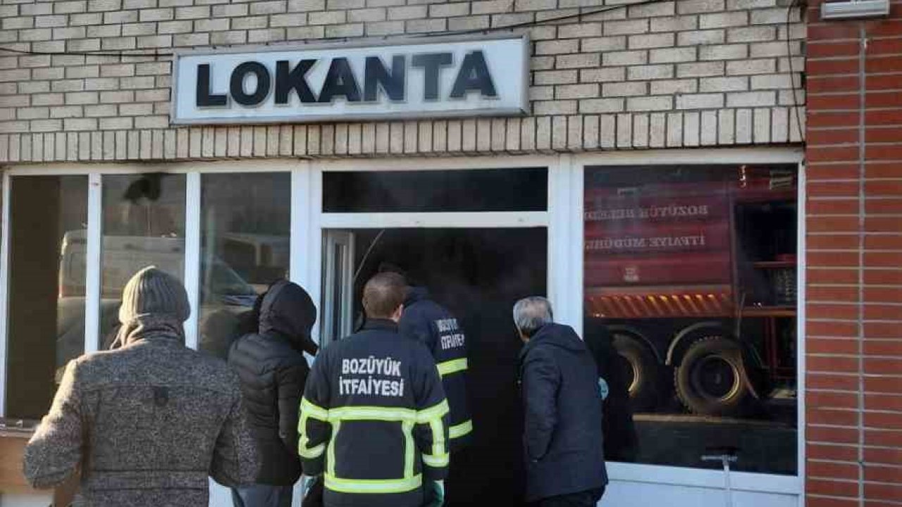 Bozüyük’te mutfak tüpünün patlaması korkuya neden oldu